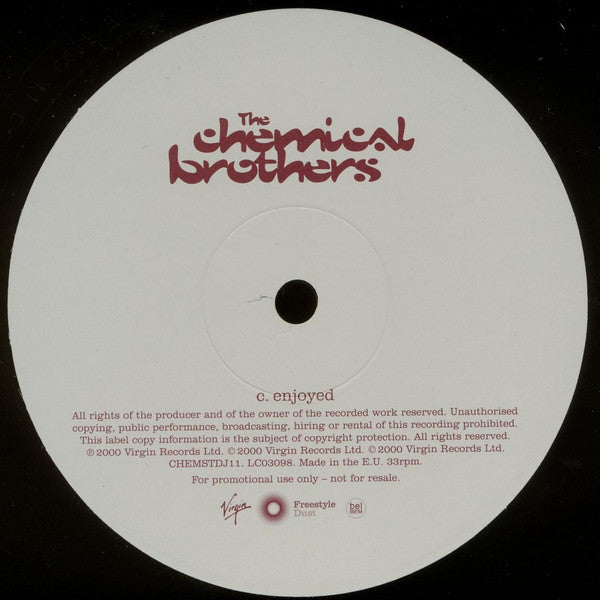 The Chemical Brothers : Music:Response (3x12", EP, Ltd, Promo, 180)