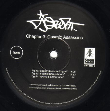 DJ Q-Bert : Cosmic Assassins / Sneak Attack (12")