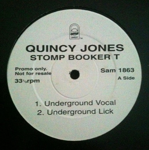 Quincy Jones : Stomp (12", Promo)