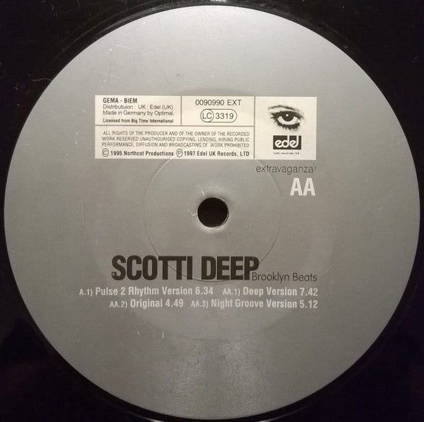 Scotti Deep : Brooklyn Beats (12")