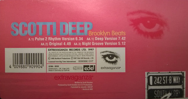 Scotti Deep : Brooklyn Beats (12")