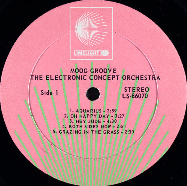 Electronic Concept Orchestra : Moog Groove (LP, Album)