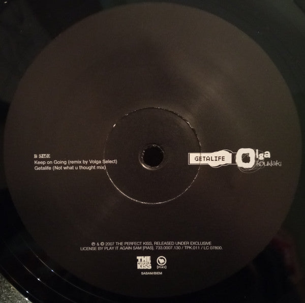 Olga Kouklaki : Getalife (12")
