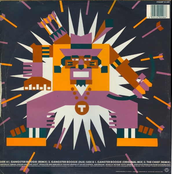Tony Scott : Gangster Boogie (12")