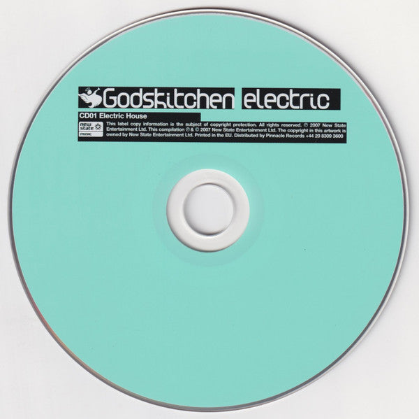 Various : Godskitchen Electric (2xCD, Comp, Mixed)