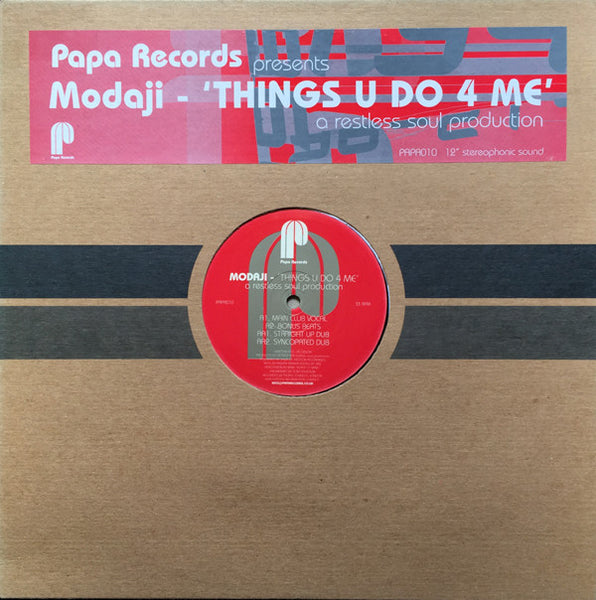 Modaji : Things U Do 4 Me (12")