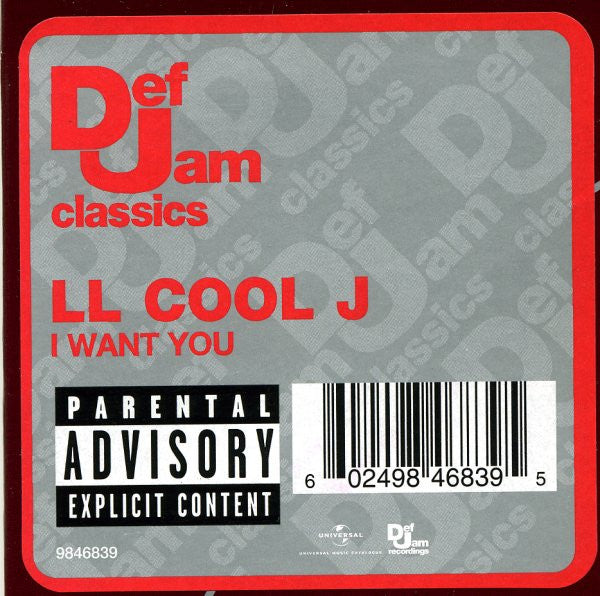 LL Cool J : I Want You / Dangerous (12", RE)