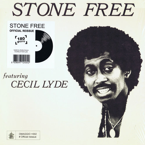 Cecil Lyde : Stone Free (LP, Album, RE, 180)