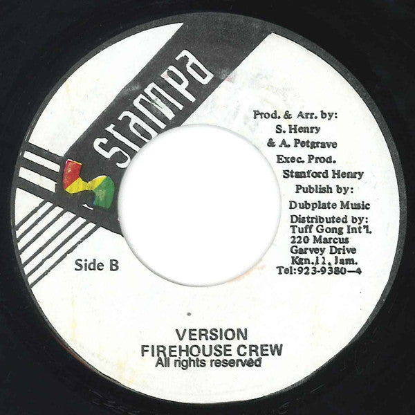 Ken Boothe / Firehouse Crew : Bumble Bee (7")