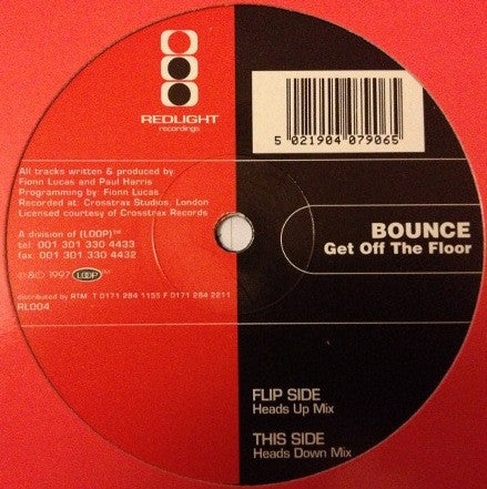 Bounce : Get Off The Floor (12")