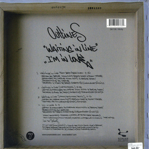 Outlines : Waiting In Line / I'm In Love (12")