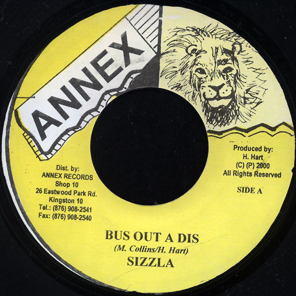 Sizzla : Bus Out A Dis (7")