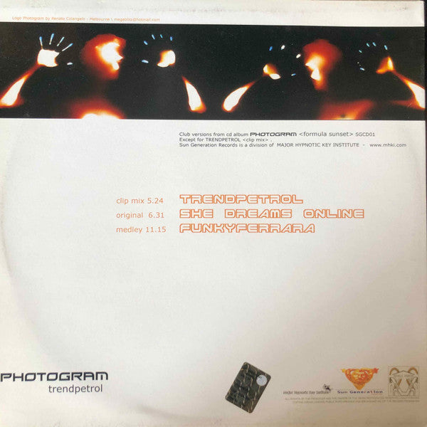 Photogram : Trendpetrol (12")
