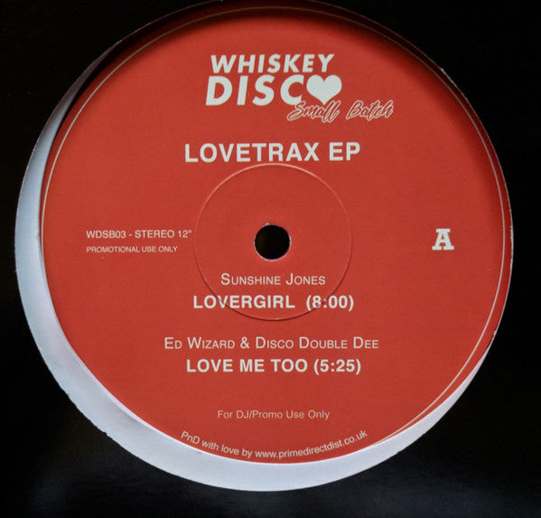 Various : Lovetrax EP (12", EP, Promo, Red)