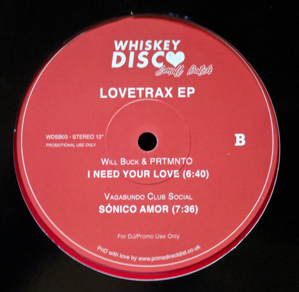 Various : Lovetrax EP (12", EP, Promo, Red)