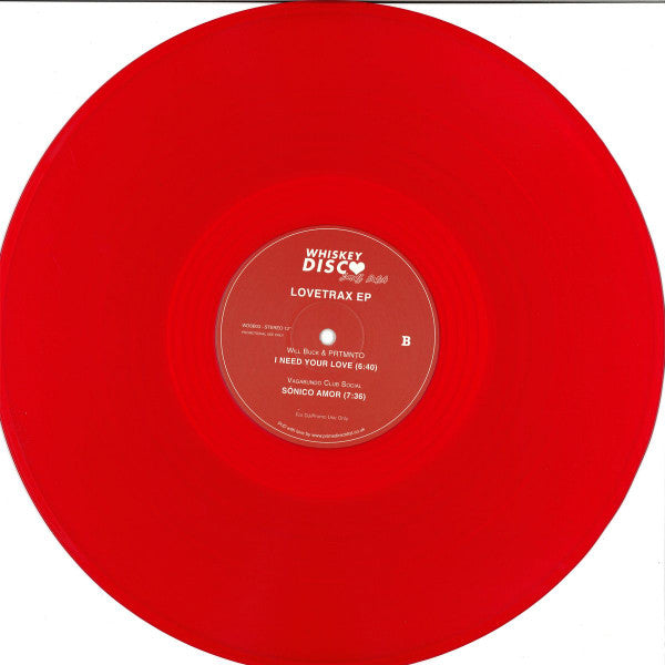 Various : Lovetrax EP (12", EP, Promo, Red)