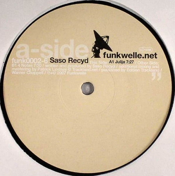 Saso Recyd : Julija / 4 Notes (12")