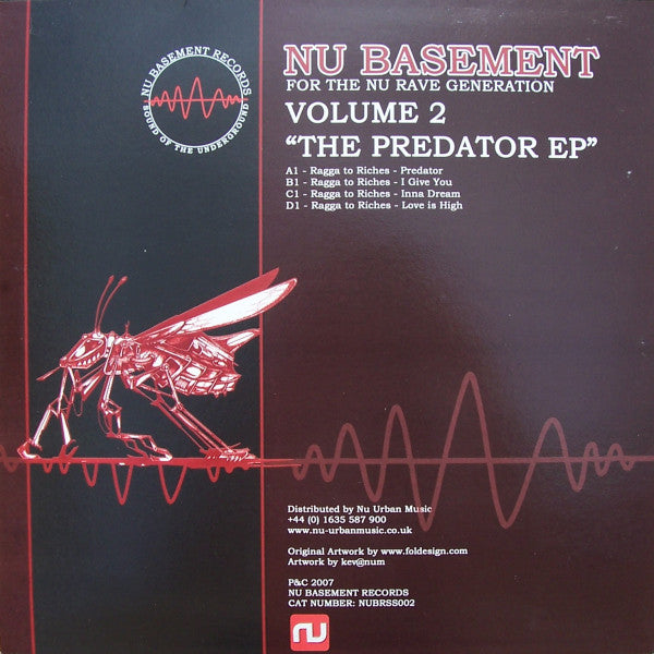 Ragga To Riches : The Predator EP (2x12", EP)