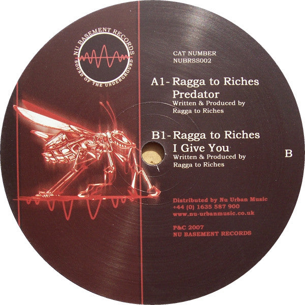 Ragga To Riches : The Predator EP (2x12", EP)