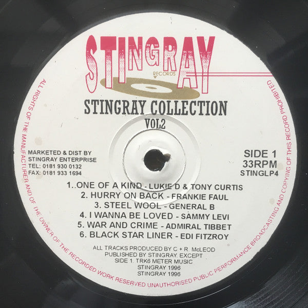 Various : Stingray Collection Volume 2 (LP, Comp)