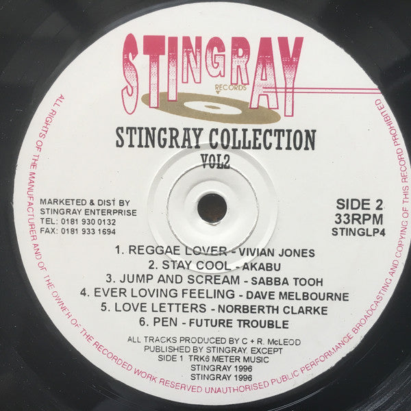 Various : Stingray Collection Volume 2 (LP, Comp)