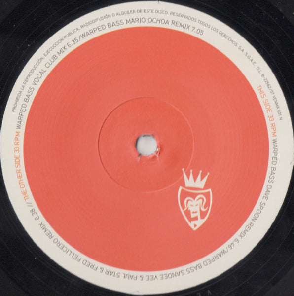 Richard Grey : Warped Bass (12")