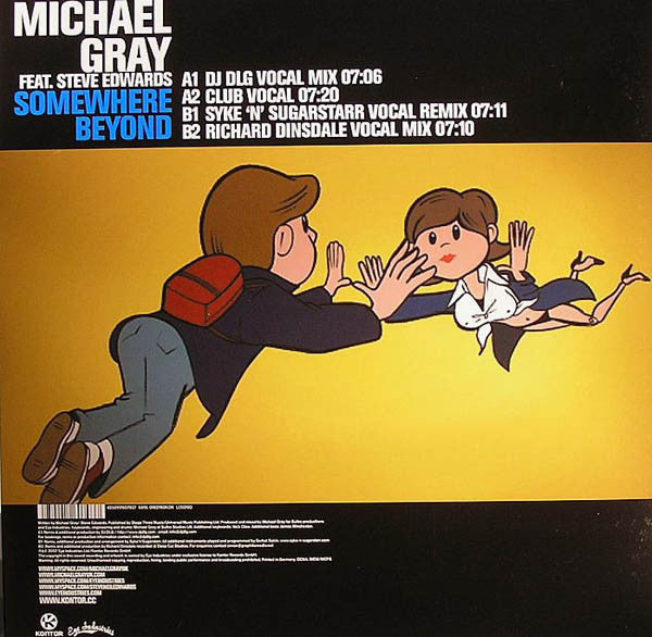Michael Gray Feat. Steve Edwards : Somewhere Beyond (12")