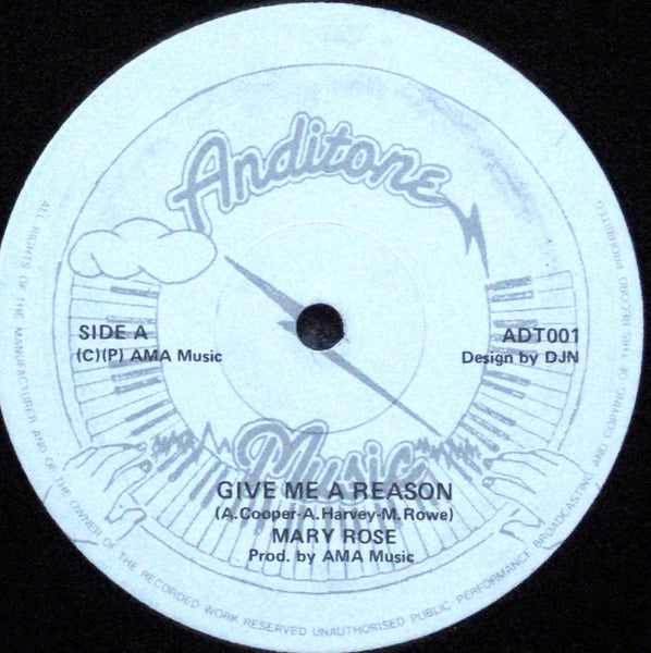 Mary Rose : Give Me A Reason (12", Single)