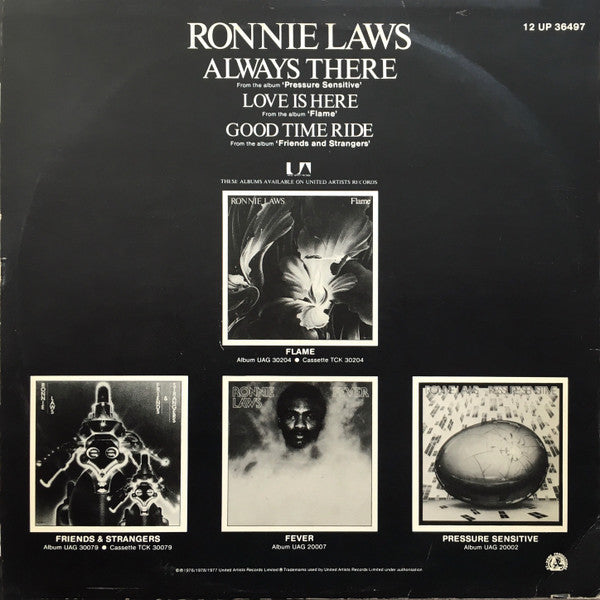 Ronnie Laws : Always There (12", Single)