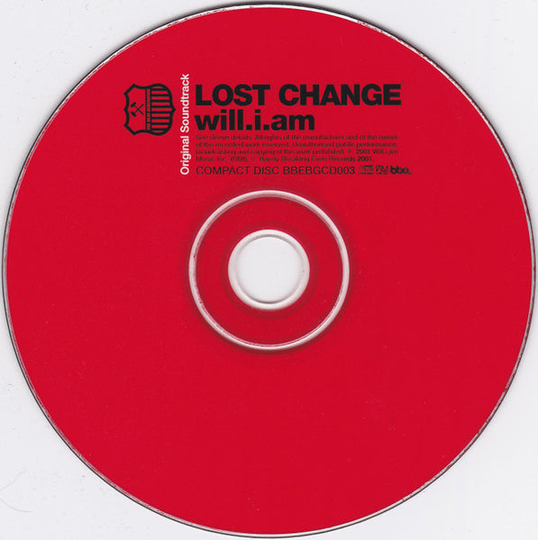 will.i.am* : Lost Change (CD, Album)