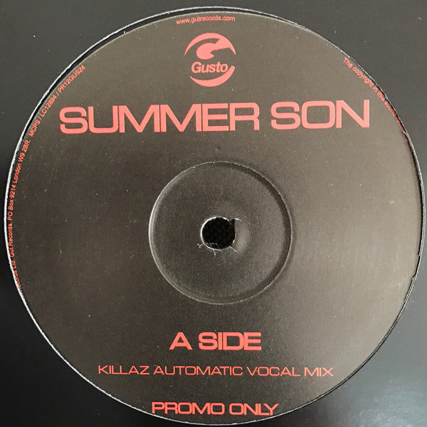 Aurora : Summer Son (Killahurtz Remixes) (12", Single, Promo)