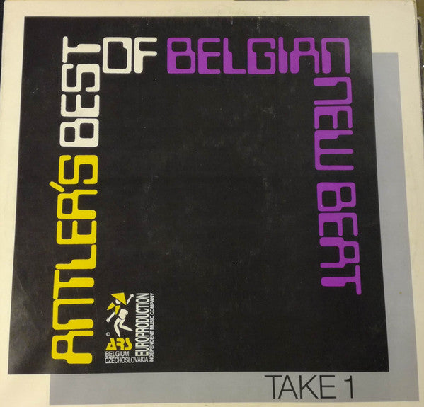 Various : Antler's Best Of Belgian New Beat - Take 1 (LP, Comp)