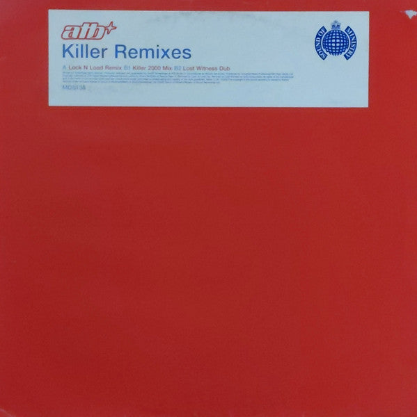 ATB : Killer Remixes (12")