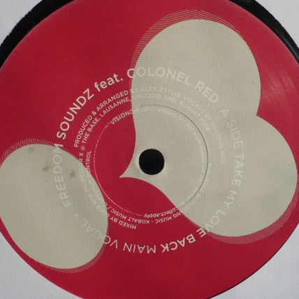 Freedom Soundz Feat. Colonel Red : Take My Love Back (12")