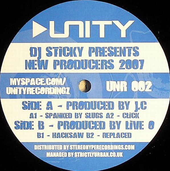 JC (6) / Live-O : Unity Records Vol. 2 (12")
