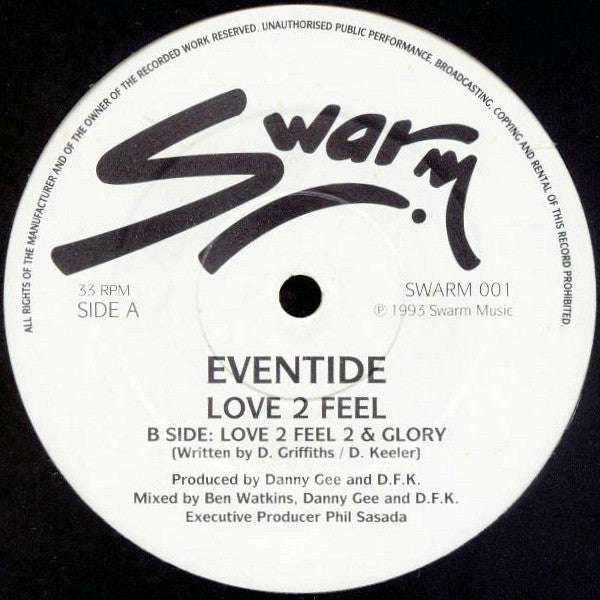 Eventide (2) : Love 2 Feel (12")