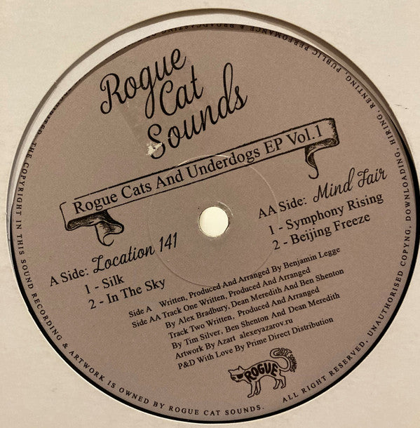 Location 141, Mind Fair : Rogue Cats & Underdogs EP Vol 1 (12")