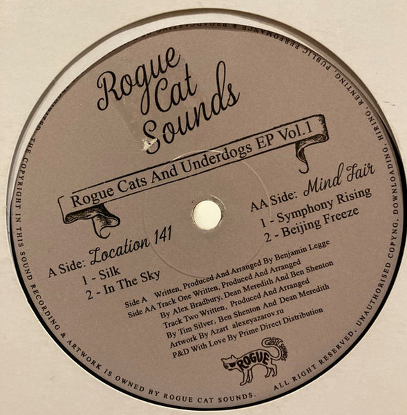 Location 141, Mind Fair : Rogue Cats & Underdogs EP Vol 1 (12")