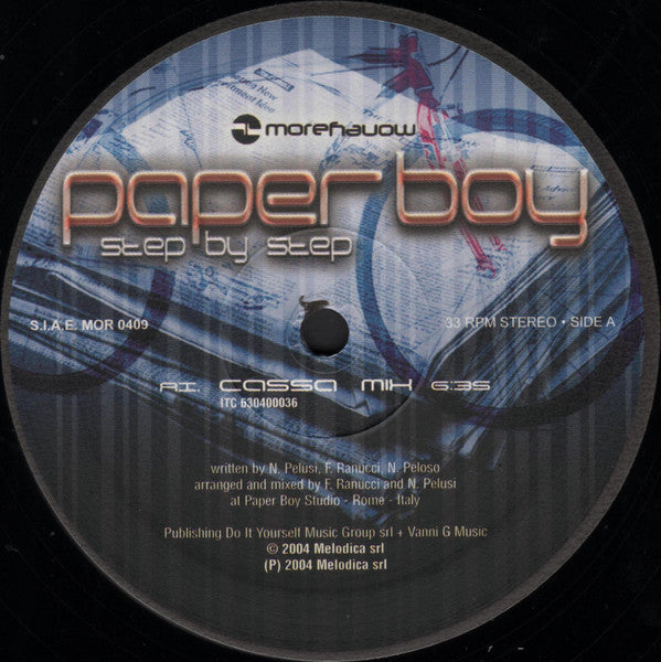 Paper Boy (2) : Step By Step (12")