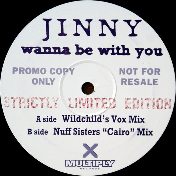 Jinny : Wanna Be With You (2x12", Ltd, Promo)