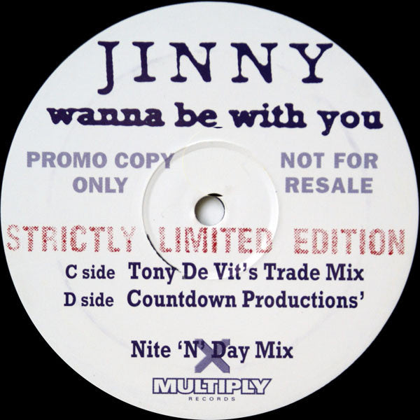 Jinny : Wanna Be With You (2x12", Ltd, Promo)