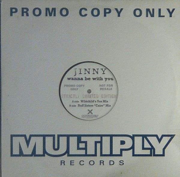 Jinny : Wanna Be With You (2x12", Ltd, Promo)