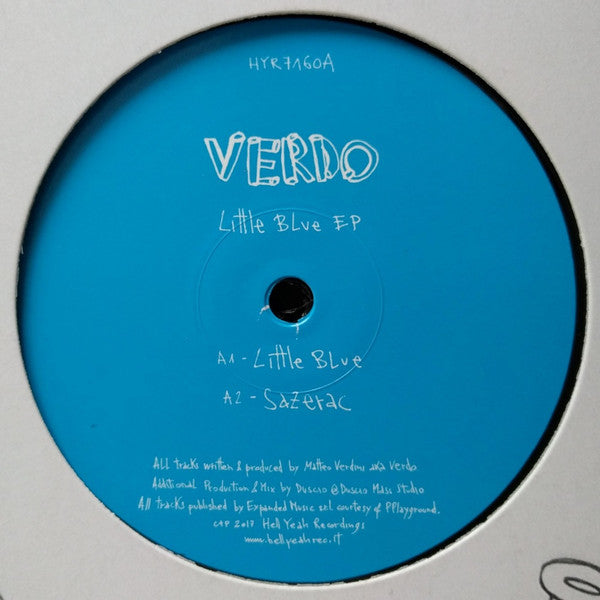 Verdo : Little Blue EP (12")