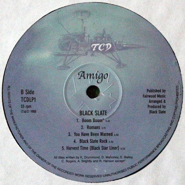 Black Slate : Amigo (LP, Album, RE)