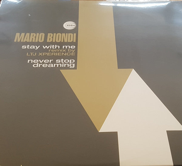 Mario Biondi : Stay With Me / Never Stop Dreaming (12", EP)