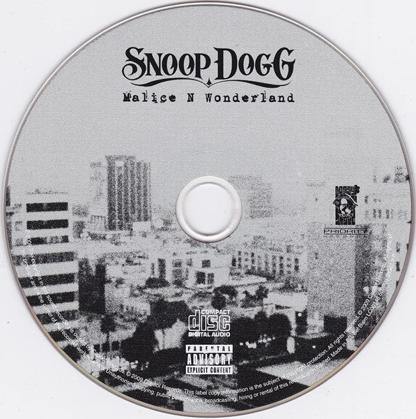 Snoop Dogg : Malice N Wonderland (CD, Album)