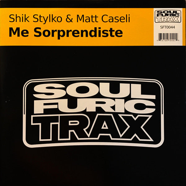 Shik Stylkø & Matt Caseli : Me Sorprendiste (12")