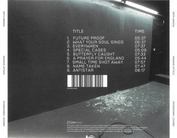 Massive Attack : 100th Window (CD, Album)