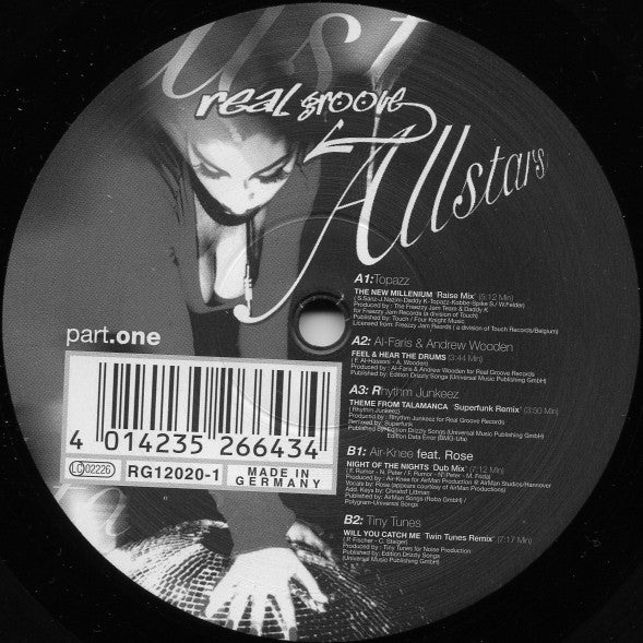 Various : Real Groove Allstars Part One (2xLP, Comp)