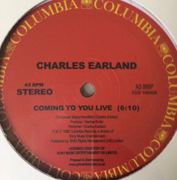 Charles Earland : Coming To You Live /  I Will Never Tell (12", RSD, RE, 180)